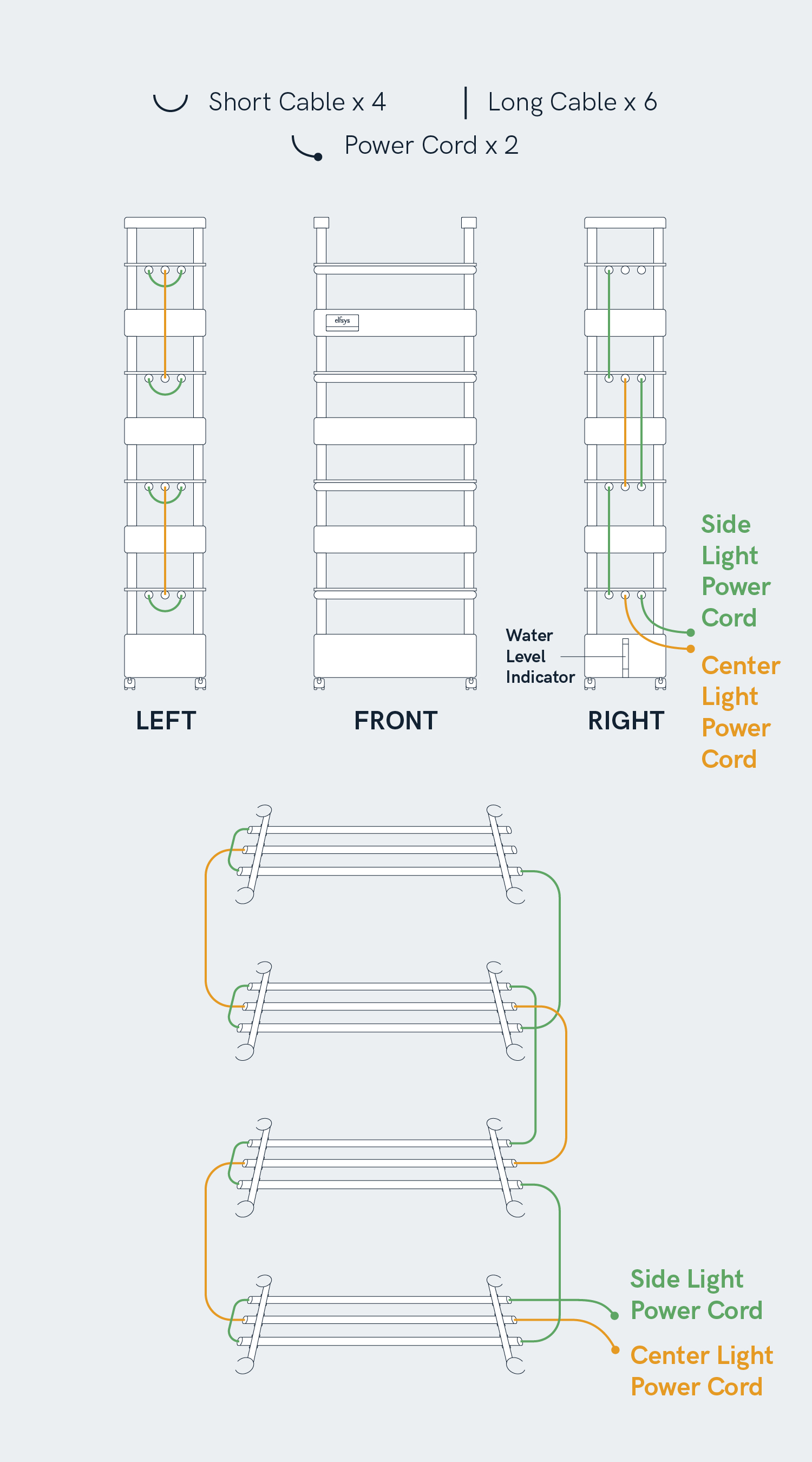 Grow light wiring diagram