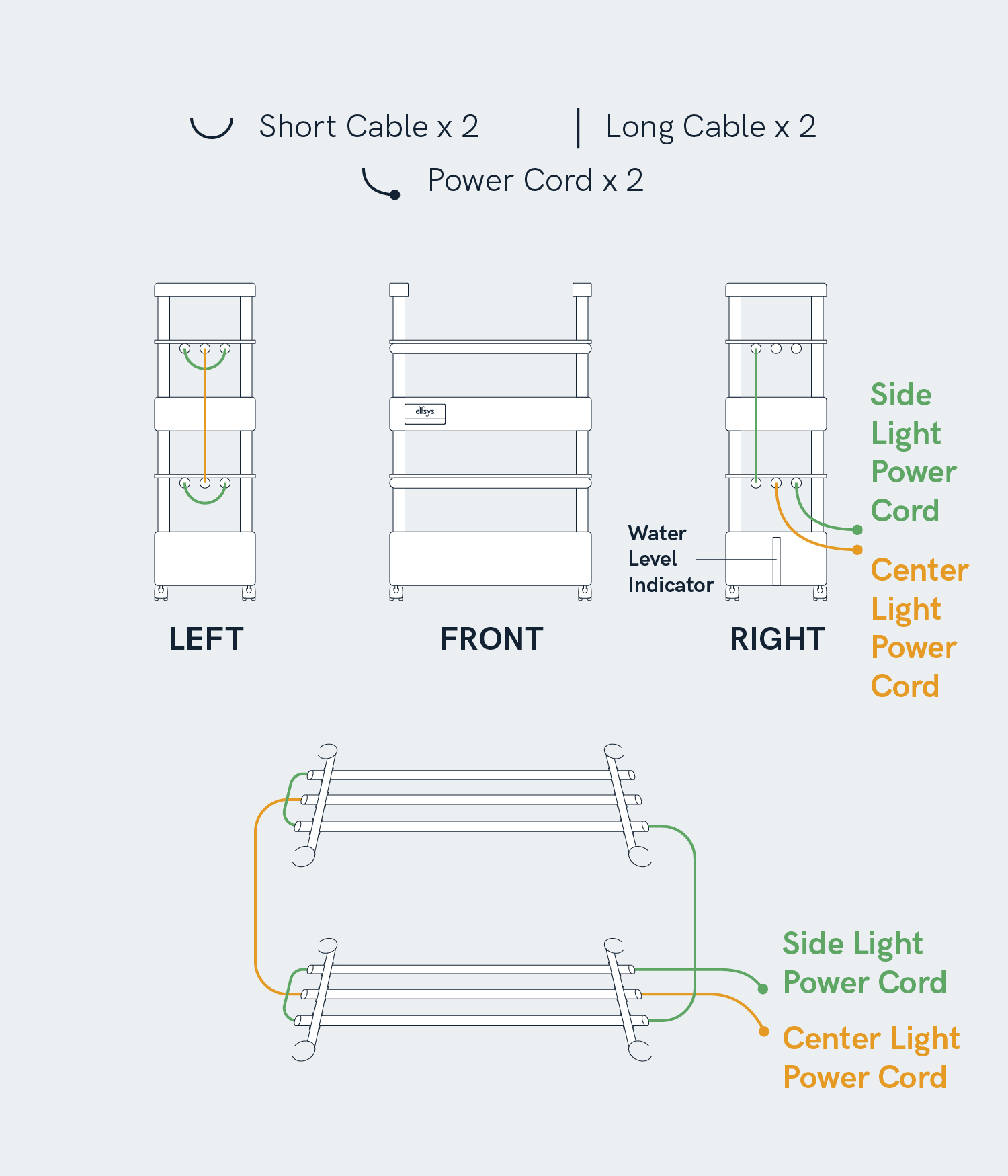 Grow light wiring diagram